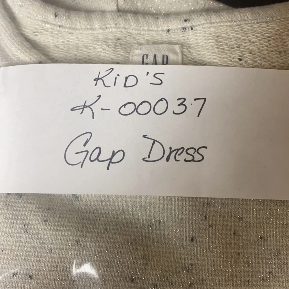 GAP Kids White Top w/Black Bottom Party Dress Sz10
